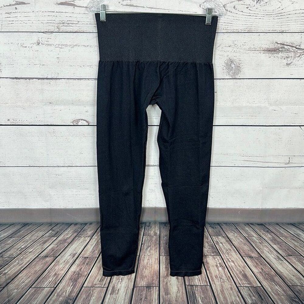 Spanx Leggings Womens 1X Blue High Rise Modern Compression‎ Shaping